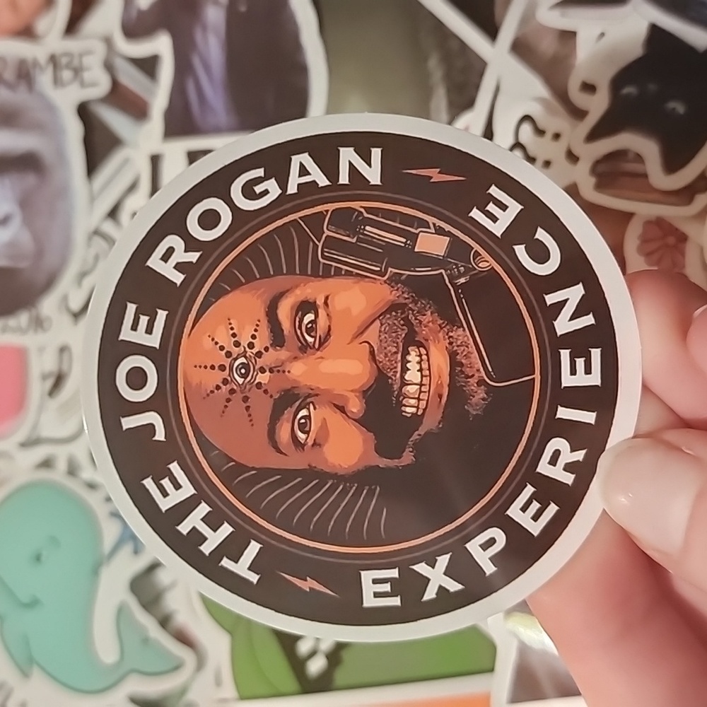 10/$10 Joe Rogan Vinyl Sticker